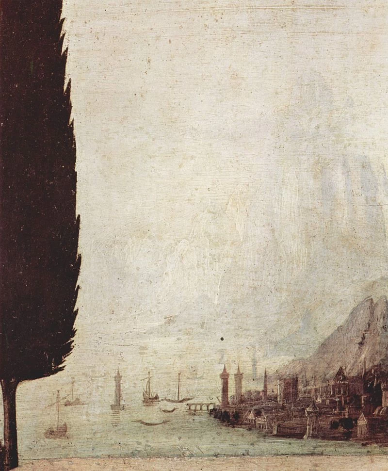 115-Annunciazione-Galleria degli Uffizi, Firenze - dettaglio